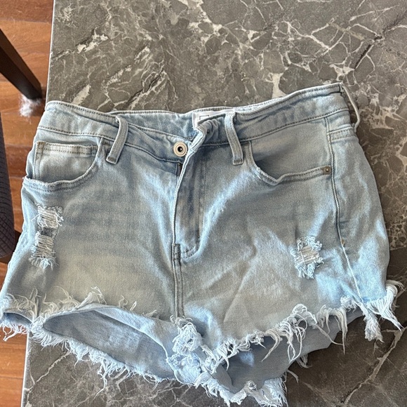 Generation high rise denim shorts size 9/29 - Picture 1 of 4